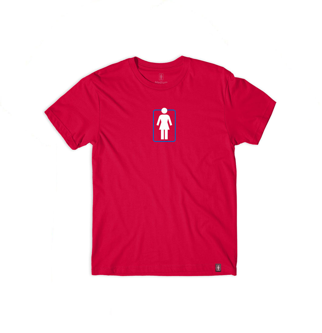 Girl Skateboards - T-shirt 'Heritage Unboxed' (Kids) (Red) - Plazashop