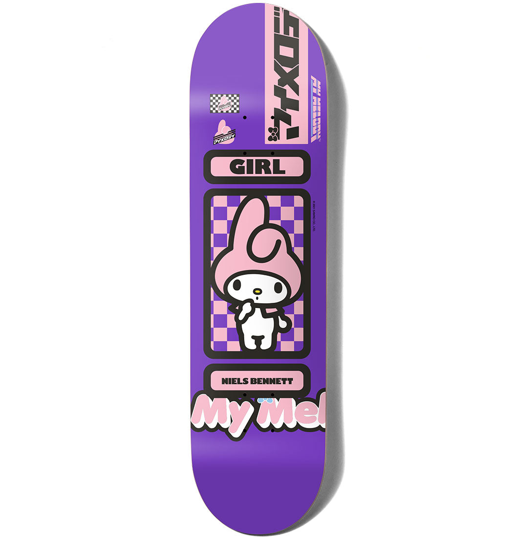 Girl Skateboards X Sanrio - Bennett 'Tokyo Speed' (G023) 8.125" - Plazashop