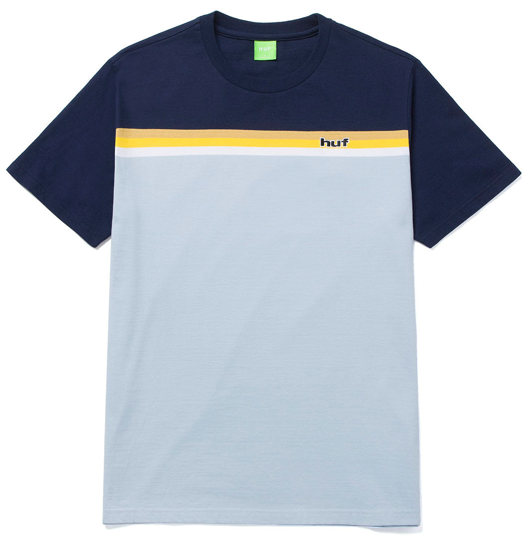 HUF - Lido Stripe T-shirt (Light Blue) - Plazashop
