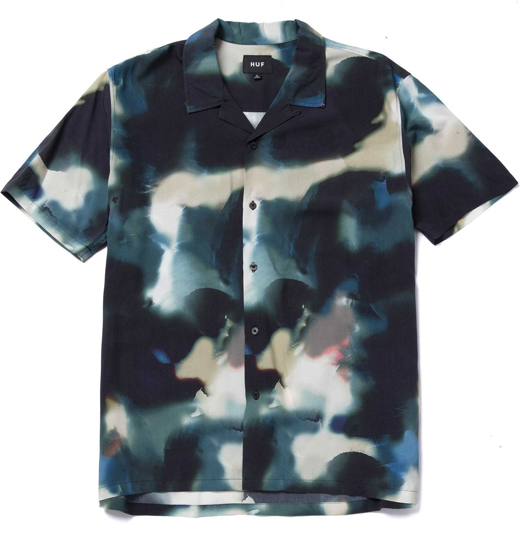 HUF - Skjorte 'Abstract Resort Top' (Sycamore) - Plazashop