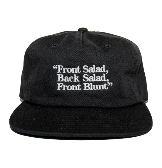 Jenkem - Cap 'Front Blunt Hat' (Black) - Plazashop