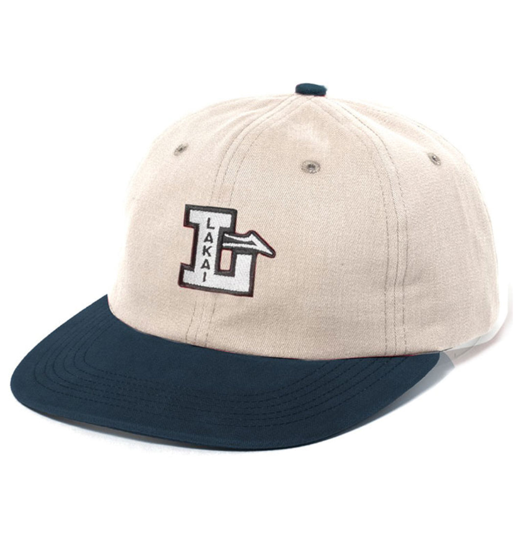 Lakai - Cap 'Letterman' Polo Hat (Sand/Navy) - Plazashop