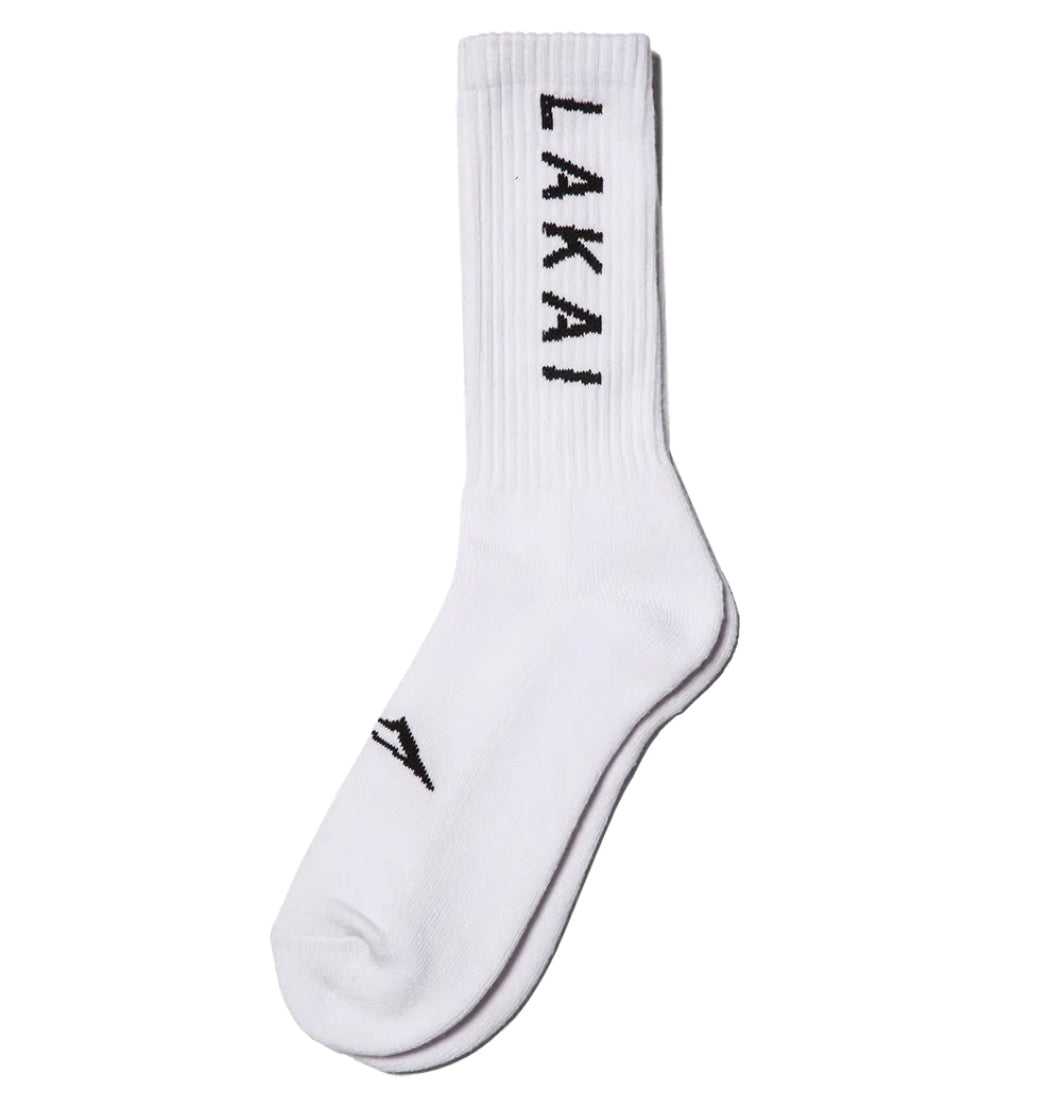 Lakai - Strømper 'Simple Sock' (White) - Plazashop