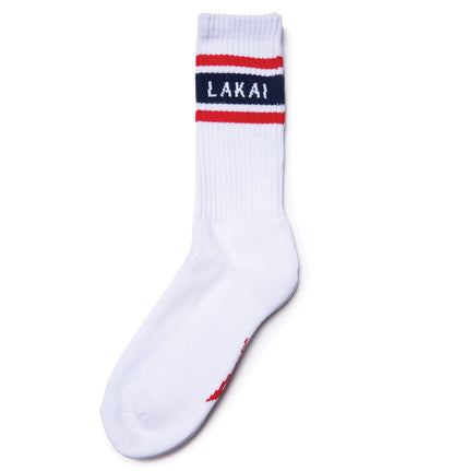 Lakai - Strømper 'Tube Sock' (White) - Plazashop