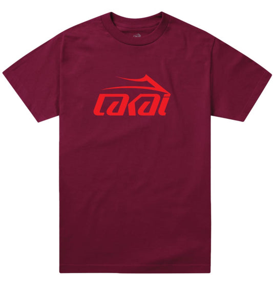 Lakai - T-shirt 'Basic Tee' (Burgundy) - Plazashop