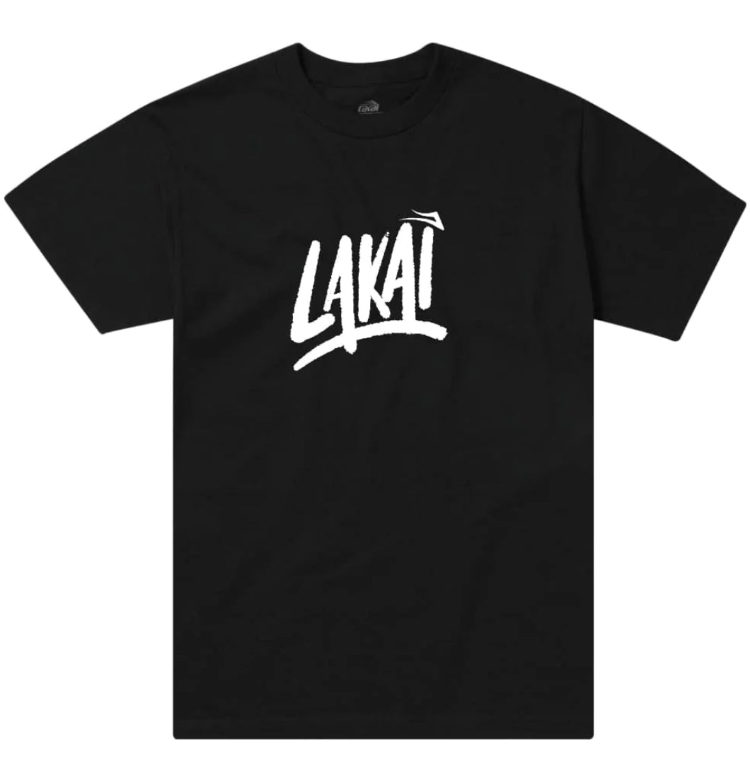 Lakai - T-shirt 'Brush' (Black) - Plazashop