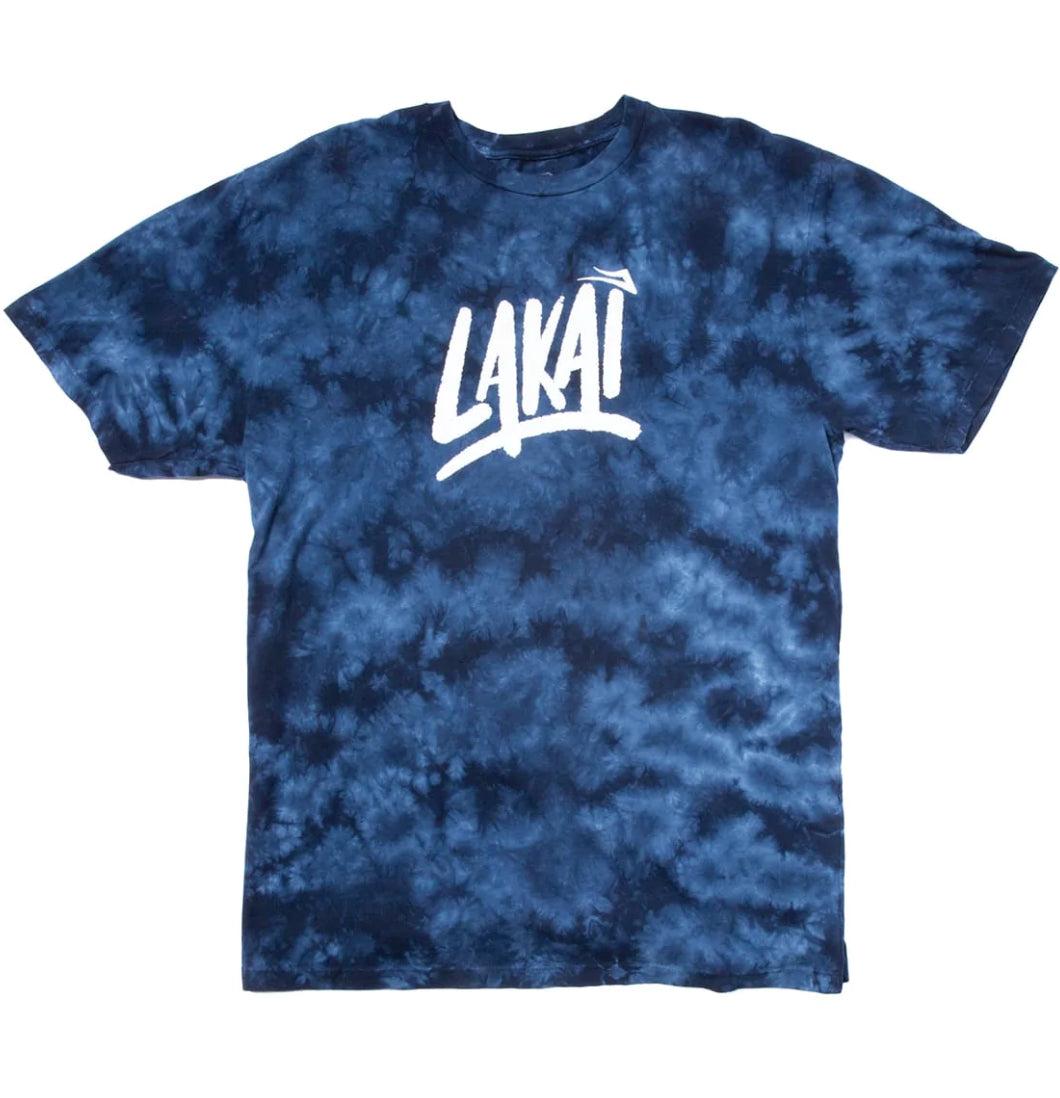 Lakai - T-shirt 'Brush' (Navy Wash) - Plazashop