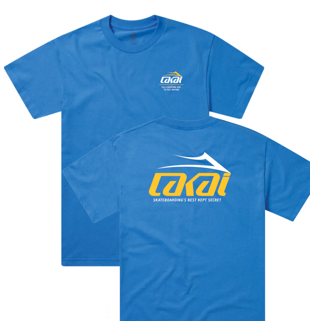 Lakai - T-shirt 'Secret Tee' (Blue) - Plazashop