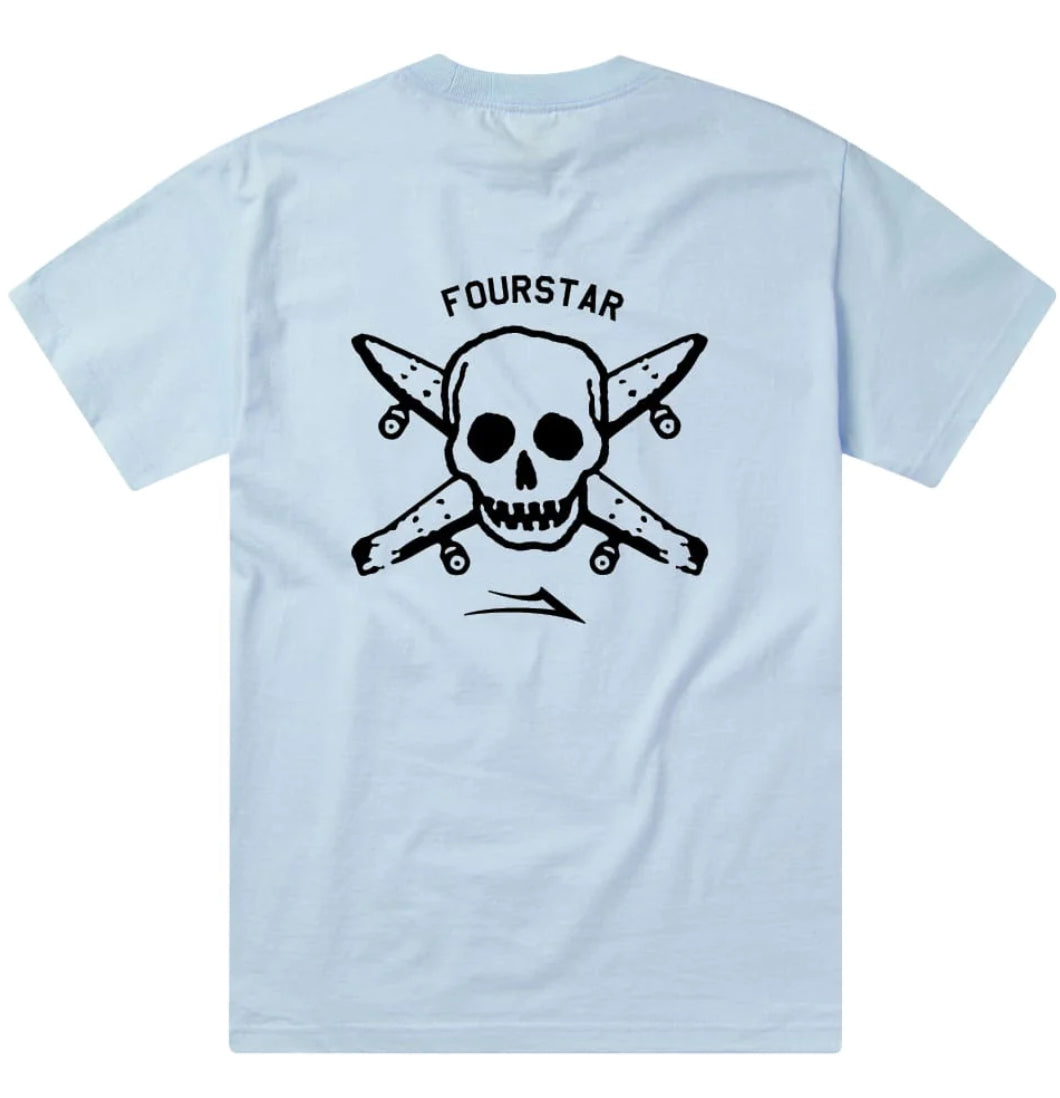 Lakai X Fourstar - T-shirt 'Street Pirate Tee'