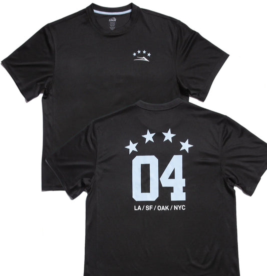 Lakai X Fourstar - T-shirt 'Tour Jersey' (Black) - Plazashop