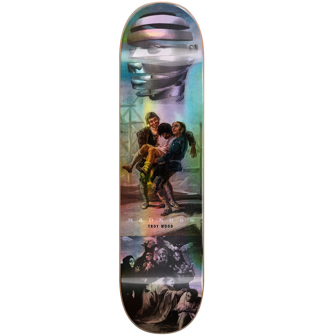 Madness Skateboards - Wood 'Blackout' R7 8.25" - Plazashop