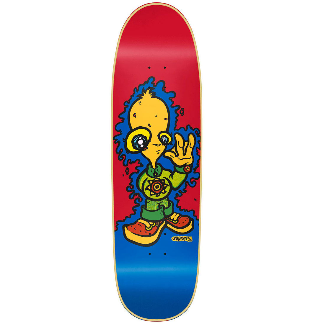 New Deal Skateboards - Montesti 'Alien' (Screen Print) 8.875" - Plazashop