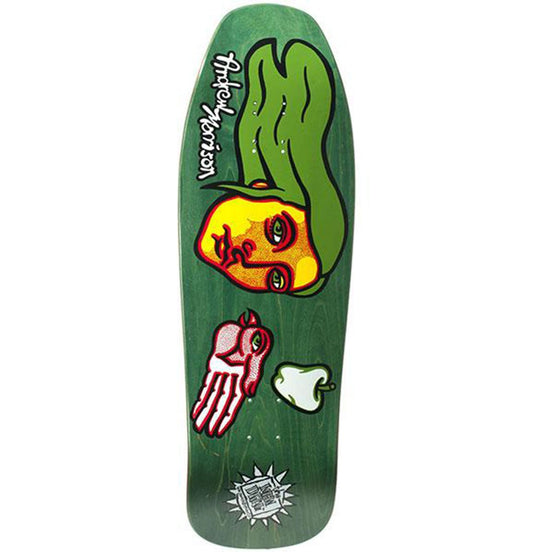 New Deal Skateboards - Morrison 'Bird Hand' (Screen Print) 9.875" - Plazashop