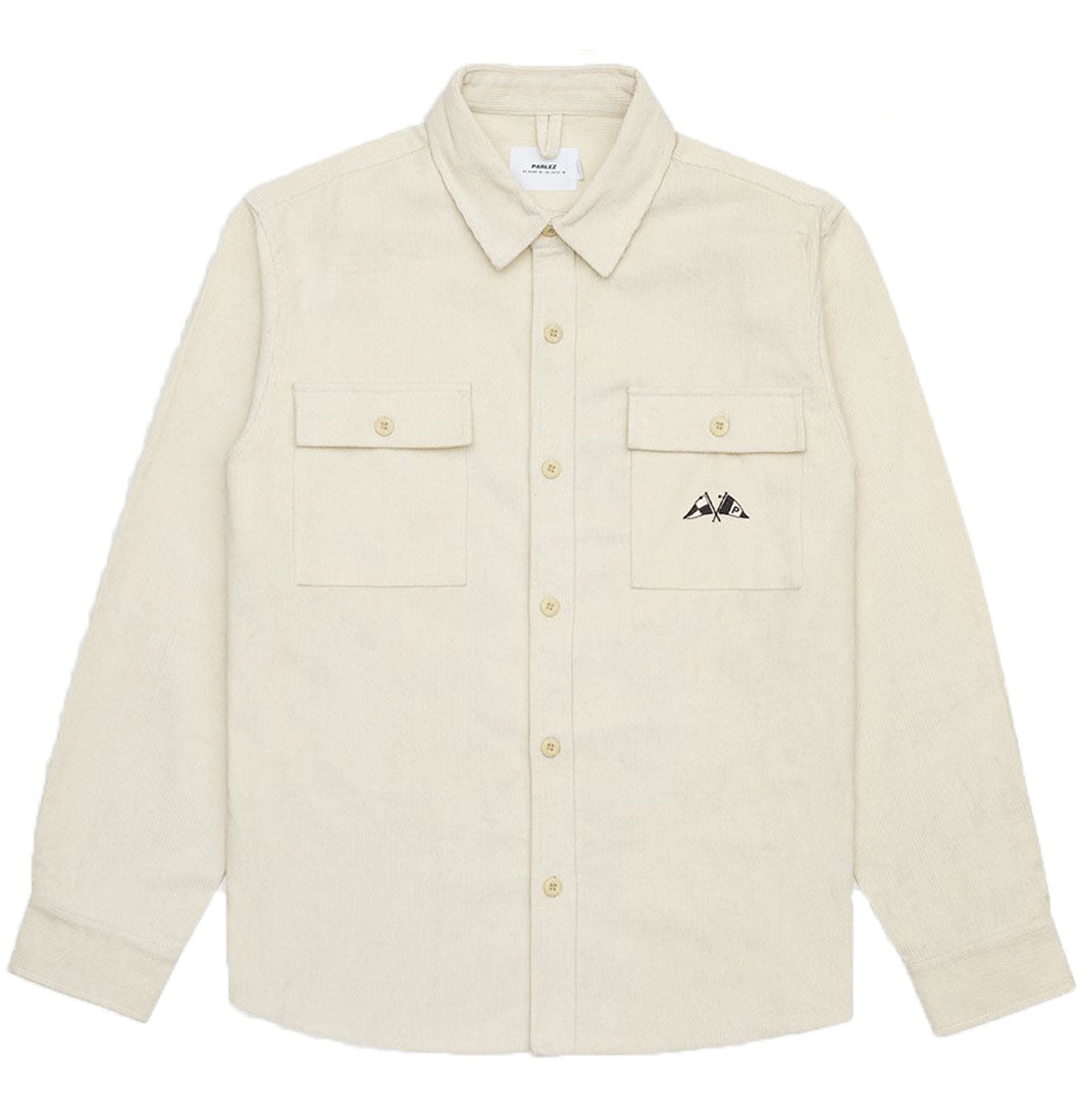 Parlez - Skjorte 'Club Cord' (Ecru) - Plazashop