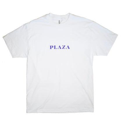 Plaza - T-shirt 'OG Logo' (White/Purple) - Plazashop