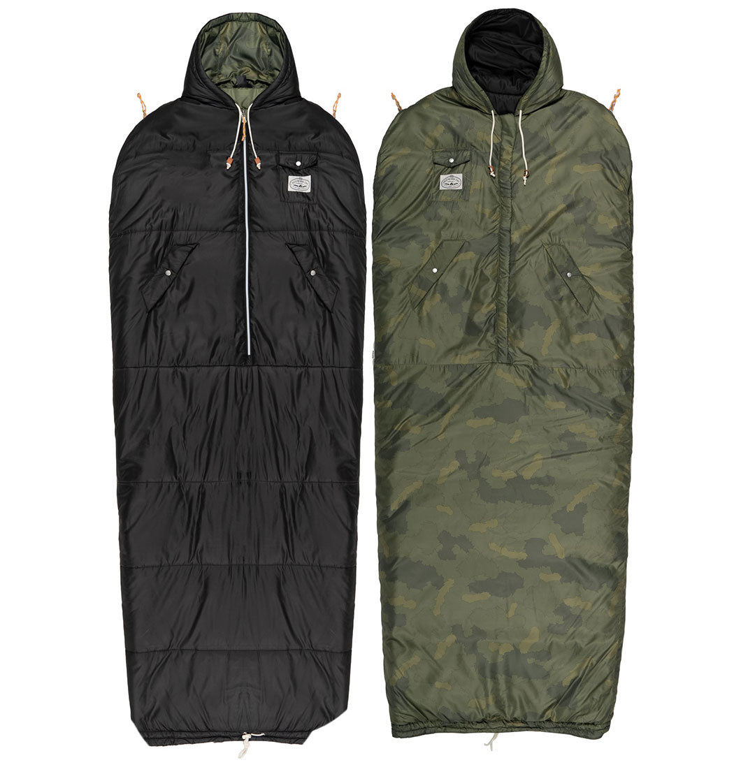 Poler - Sovepose 'Napsack' (Reversible) (Black/Furry Camo) - Plazashop
