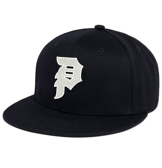 Primitive Skateboarding - Cap 'Dirty P Chenille' Snapback (Black) - Plazashop