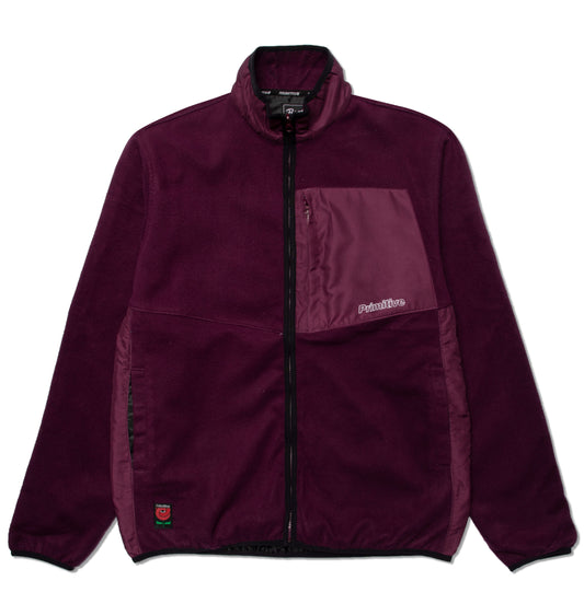 Primitive Skateboarding - Jakke 'Peak Mock Jacket' (Purple) - Plazashop