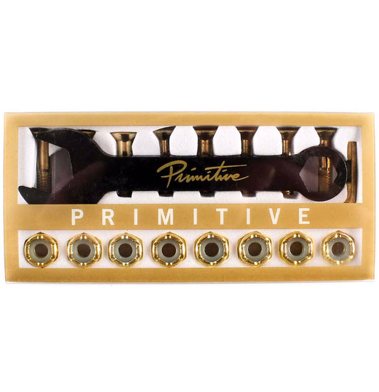 Primitive Skateboarding - Skruer 'Hardware 7/8" With Tool' (Gold) - Plazashop