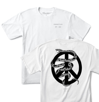 Primitive Skateboarding - T-shirt 'Agenda Tee' (White) - Plazashop