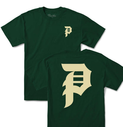 Primitive Skateboarding - T-shirt 'Dirty P Tee' (Forest Green) - Plazashop