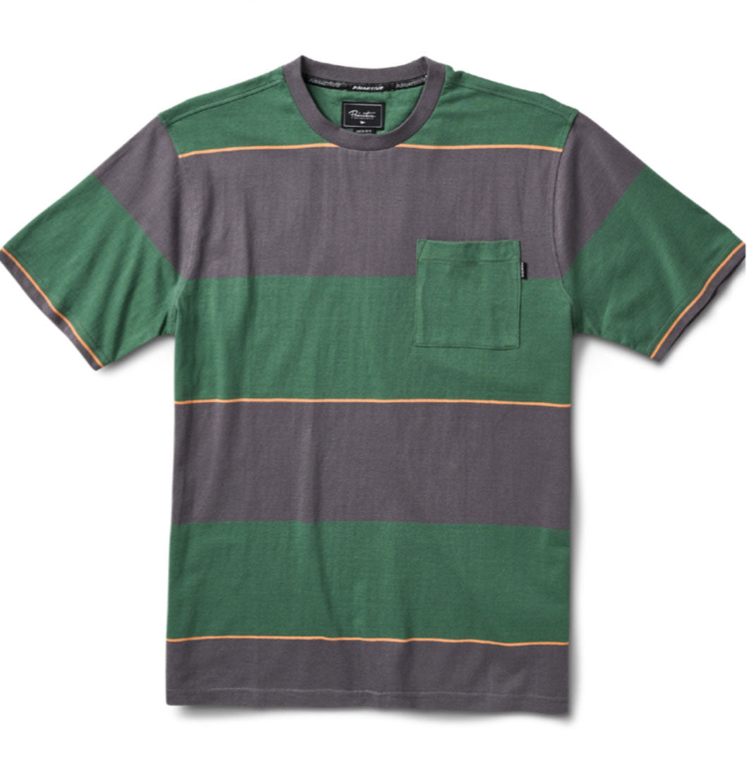 Primitive Skateboarding - T-shirt 'Highland S/S Knit' (Olive) - Plazashop