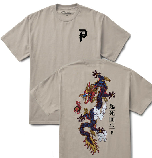 Primitive Skateboarding - T-shirt 'Legend Tee' (Sand) - Plazashop