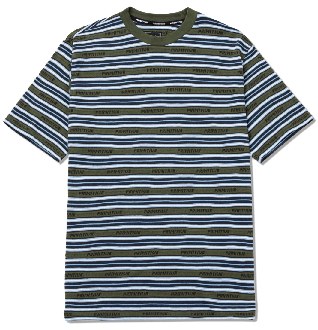 Primitive Skateboarding - T-shirt 'Regin Knit Tee' (Green) - Plazashop