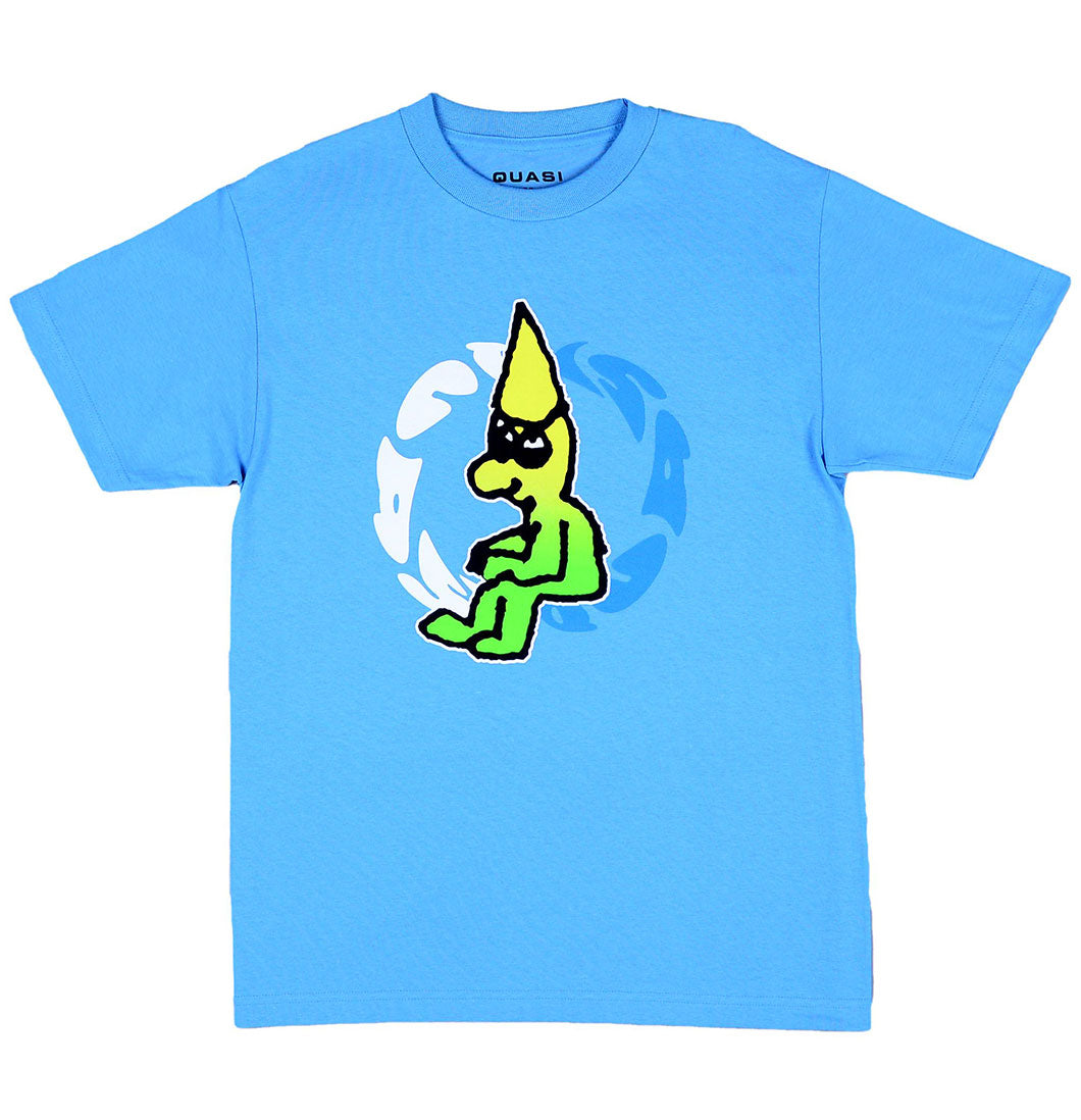 Quasi Skateboards - T-shirt 'Bored' (Carolina Blue) - Plazashop