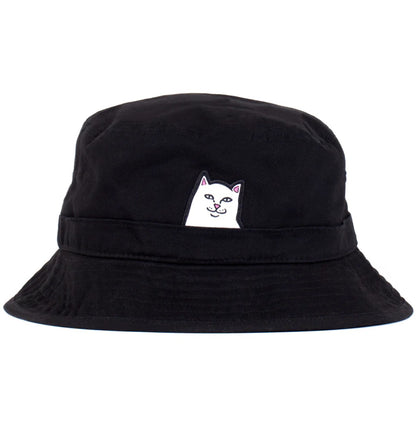 RIPNDIP - Hat 'Lord Nermal Bucket Hat' (Black) - Plazashop