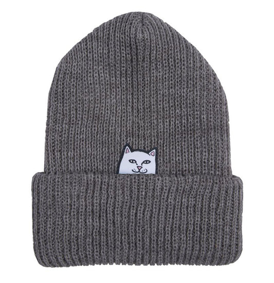 RIPNDIP - Hue 'Lord Nermal Beanie' (Heather Grey) - Plazashop