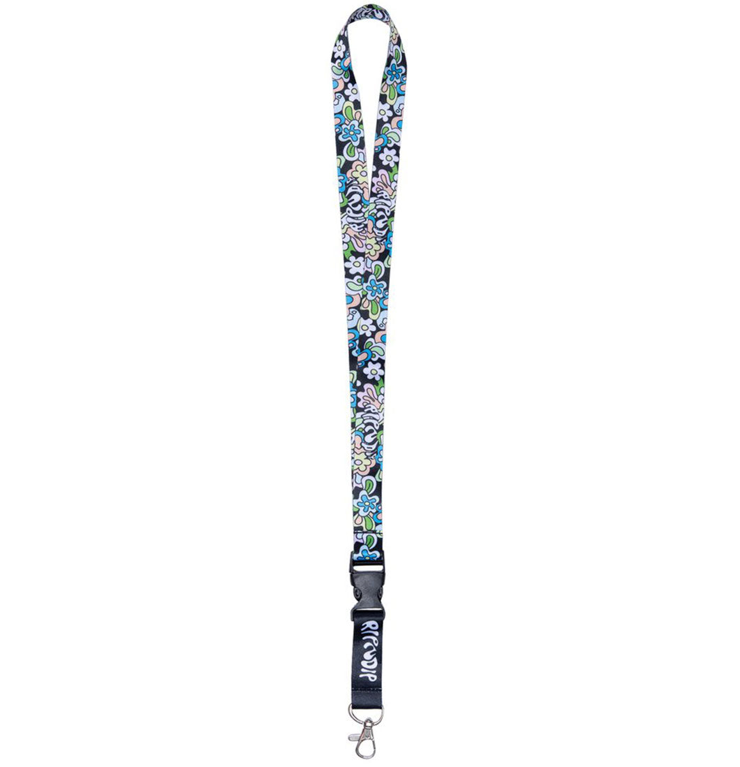 RIPNDIP - Nøglering 'Flower Child Lanyard' (Keychain) (Multi) - Plazashop