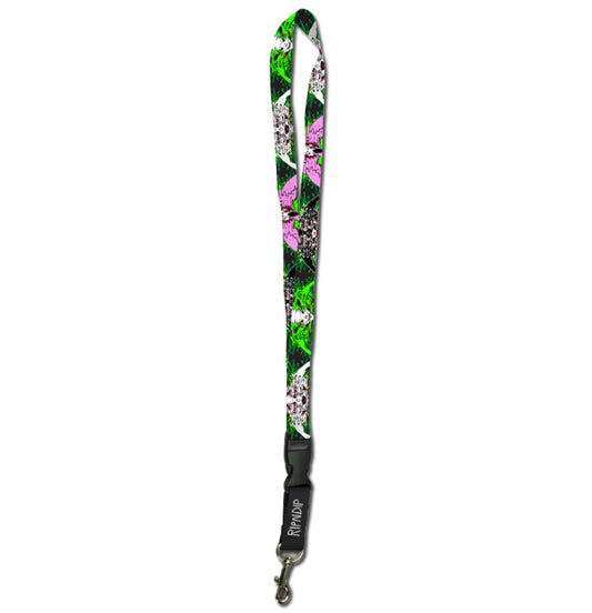 RIPNDIP-Nøglering-Skull-Face-Lanyard-Keychain