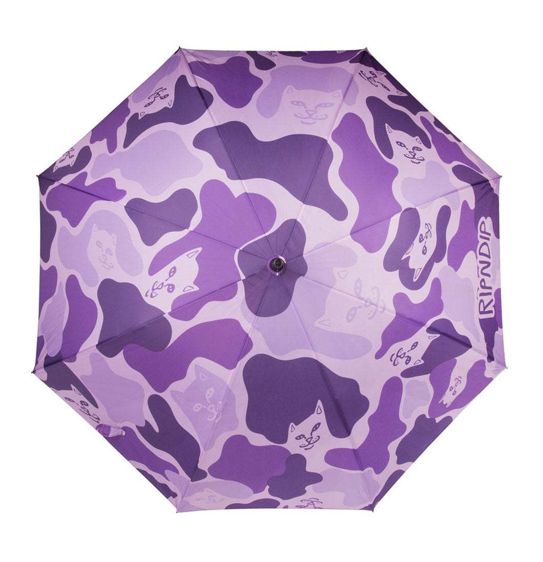 RIPNDIP - Paraply 'Purple Camo' - Plazashop