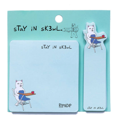 RIPNDIP - Post-It Notes 'Stay In Sk3wl' - Plazashop