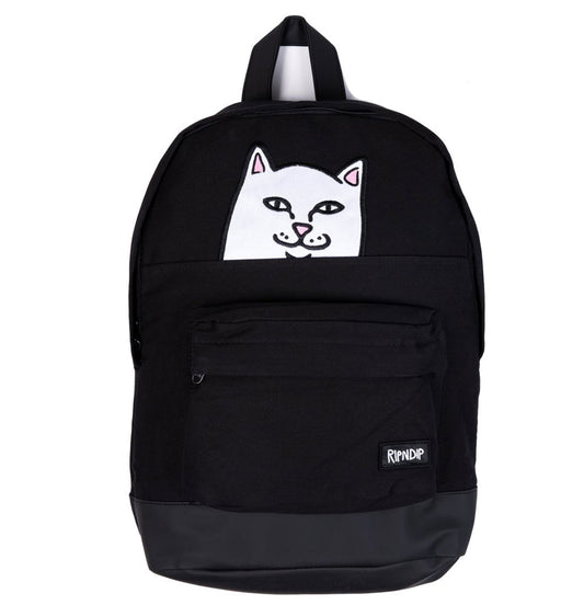 RIPNDIP - Rygsæk 'Lord Nermal' Velcro Hands (Black) - Plazashop