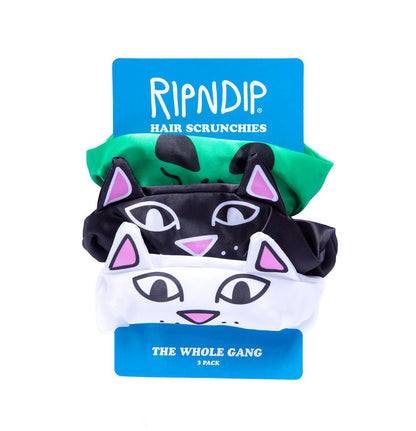 RIPNDIP - Scunchies 'Whole Gang' (3 Pack) (3 Pack) - Plazashop