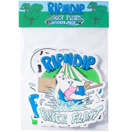 RIPNDIP - Sticker Pack 'River Float' - Plazashop