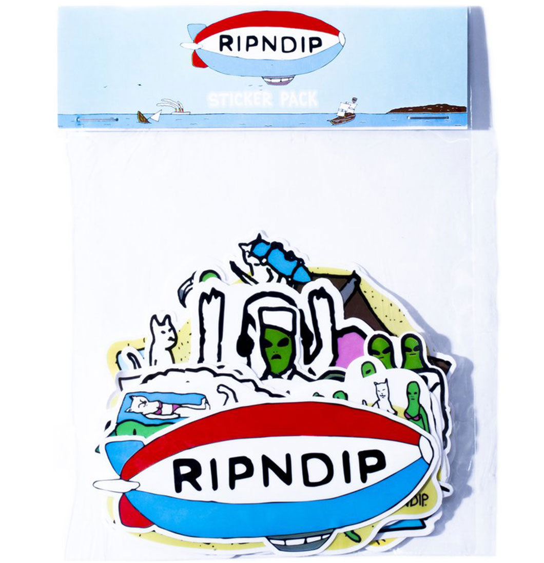 RIPNDIP - Sticker Pack 'Roswell Beach' - Plazashop