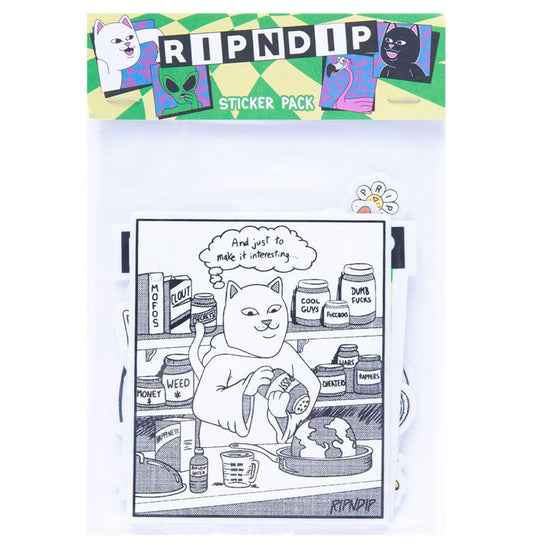 RIPNDIP - Sticker Pack 'Sid' - Plazashop