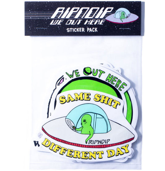 RIPNDIP - Sticker Pack 'We Out Here' - Plazashop