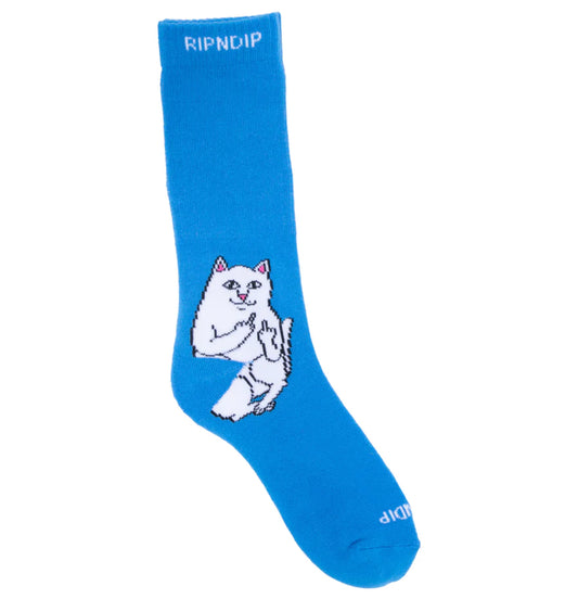 RIPNDIP - Strømper 'Lord Nermal Sock' (Cobalt Blue) - Plazashop