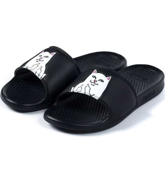 RIPNDIP - Slides 'Lord Nermal' (Black) - Plazashop