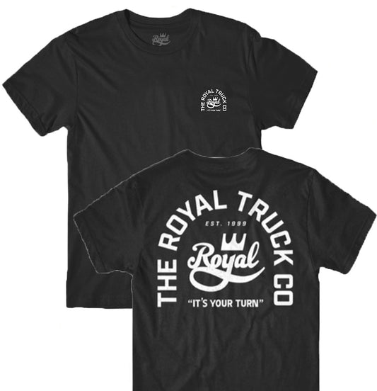 Royal Trucks - T-shirt 'Tombstone Tee' (Black) - Plazashop
