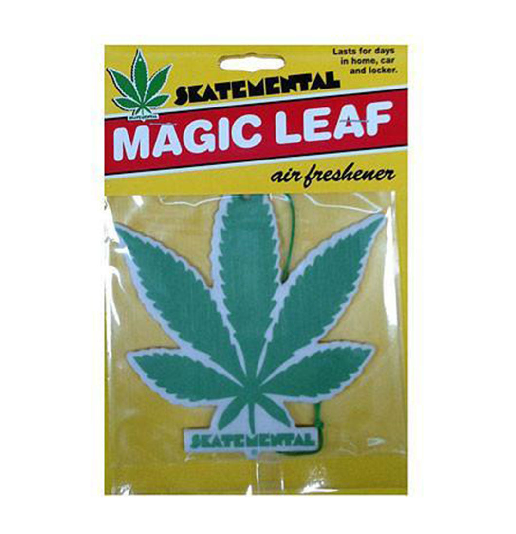 Skate Mental - Air Freshener 'Magic Leaf' (Green) - Plazashop
