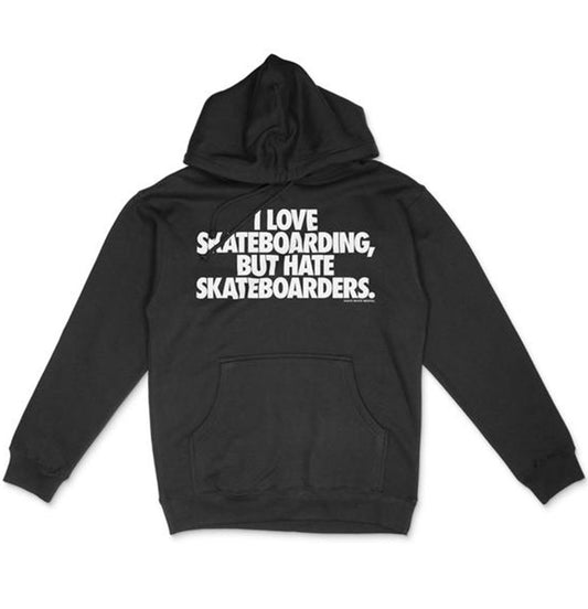 Skate Mental - Hoodie 'Hate' (Black) - Plazashop