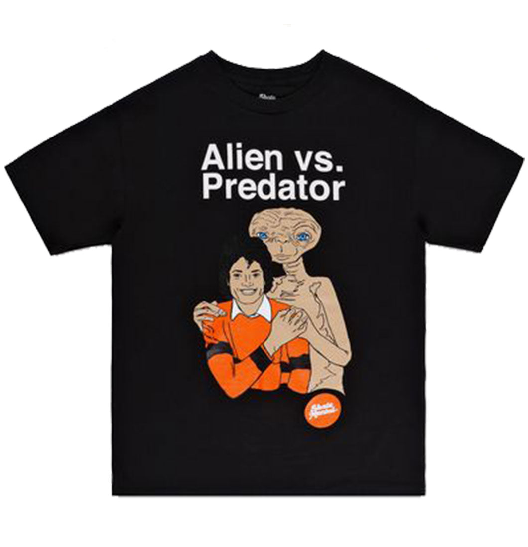 Skate Mental - T-shirt 'Alien VS Predator Tee' (Black) - Plazashop