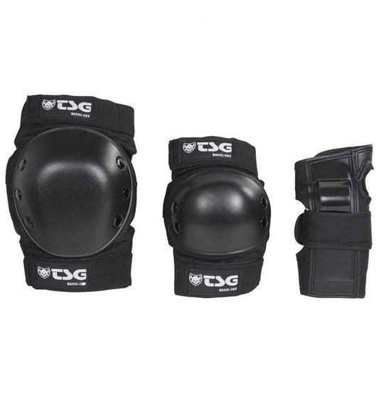 TSG - Beskyttelsessæt 'Basic Set' (Black) - Plazashop