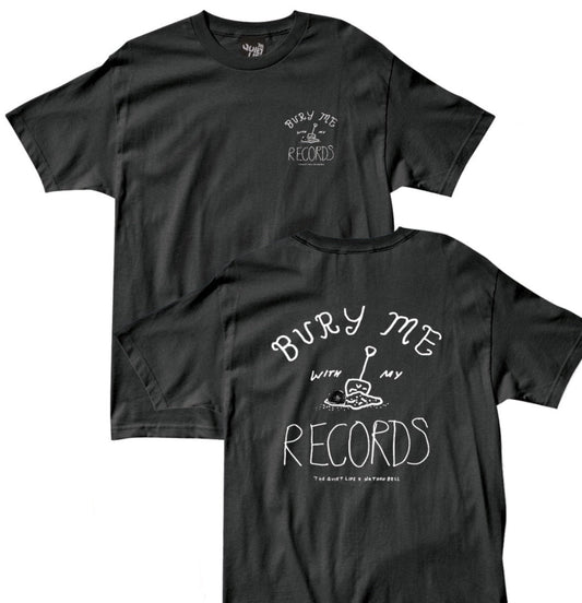 The Quiet Life - T-shirt 'Bury Me Tee' (Black) - Plazashop