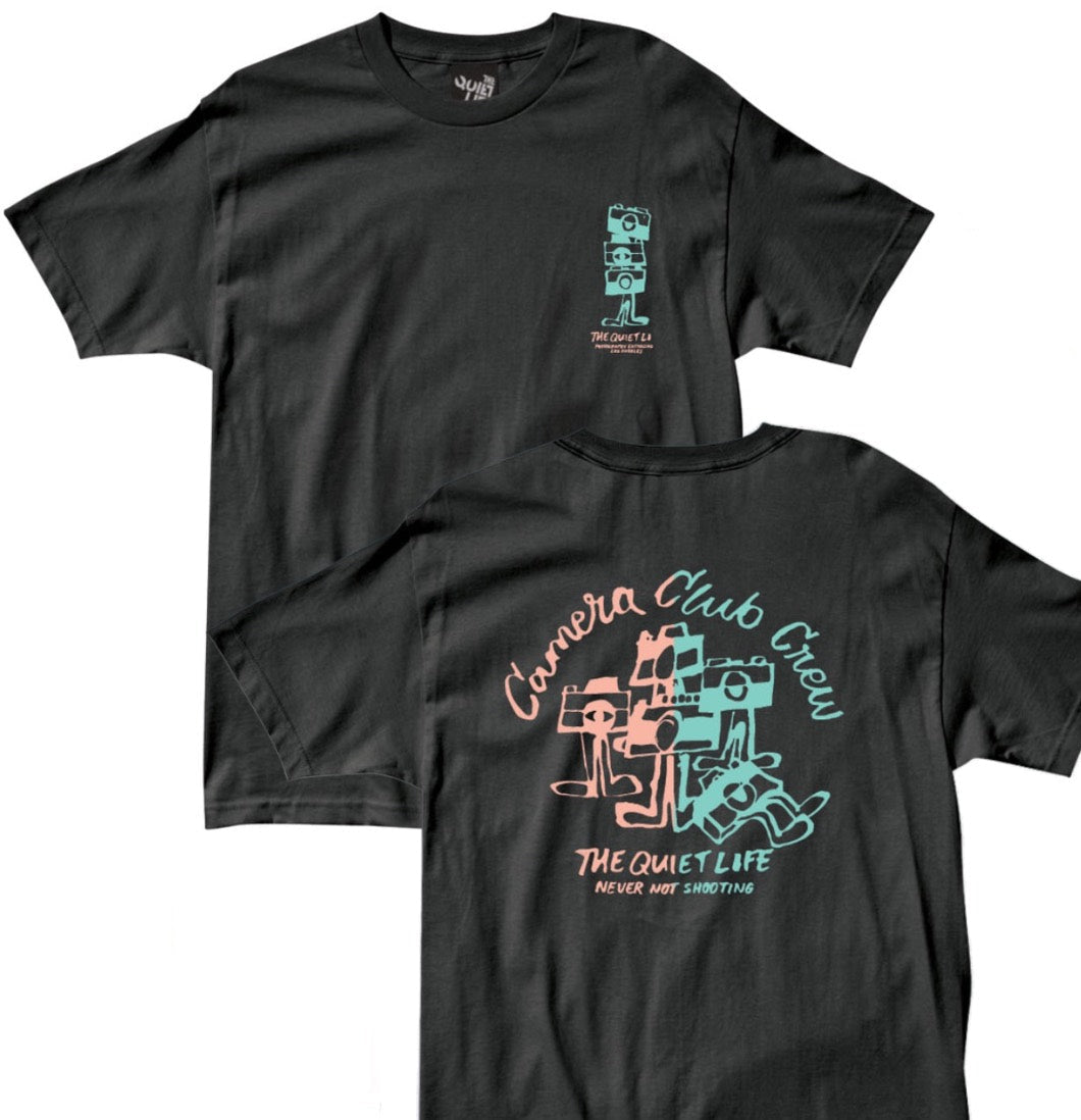 The Quiet Life - T-shirt 'Camera Club Crew Tee' (Black) - Plazashop
